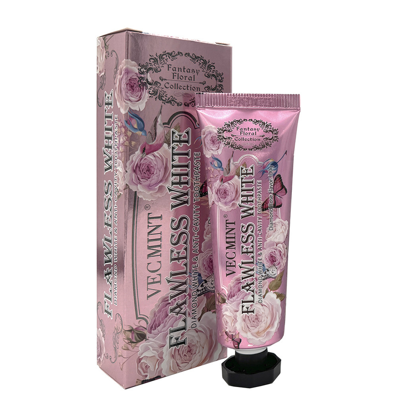 100 گرم عطر گل گلابی طعم دندان سفید کننده تمیز کردن اولیه مراقبت از دهان خمیر دندان تازه کننده