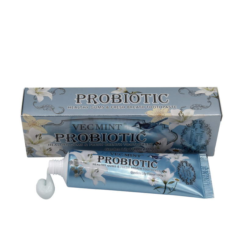VECMINT لیلی خمیر دندان 100 گرمی خمیر دندان برای دندان های سالم مجموعه گل های زیبا فروش داغ کارخانه تحویل مستقیم