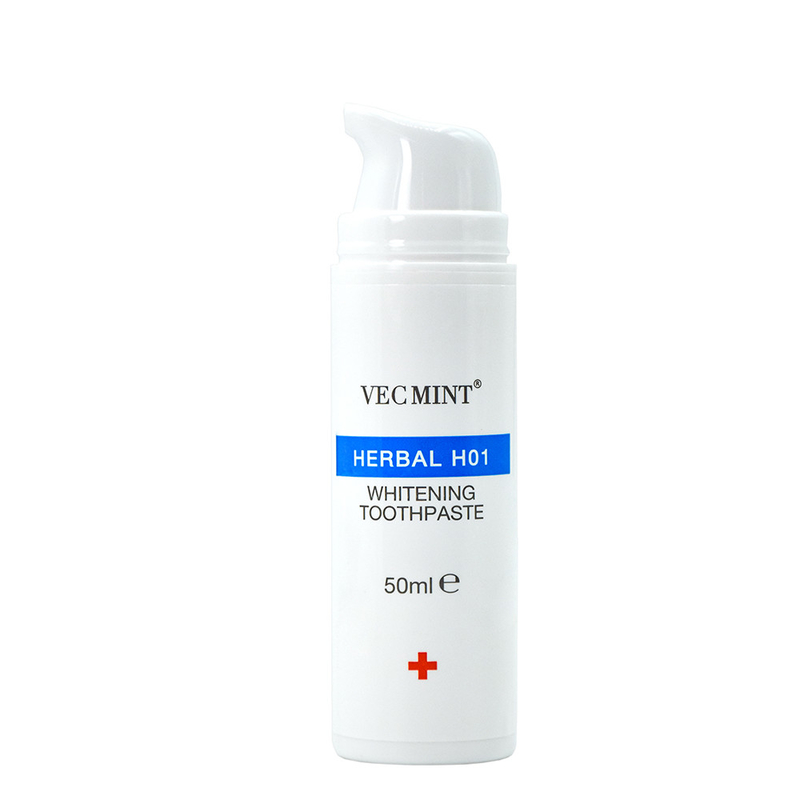 VECMINT Herbal H02 ضد حساسیت خمیر دندان - 50 میلی لیتر، فرمول آرام دهنده برای دندان های حساس