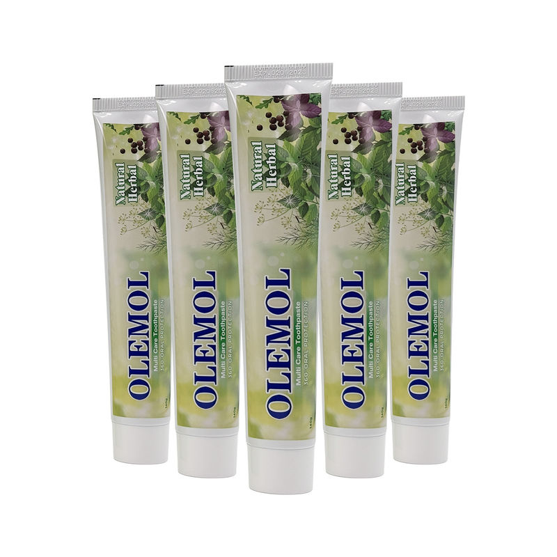 OLEMOL Multi White Toothpaste 90g - فرمول Max Whitening & Stain Removal برای روشن کردن موثر دندان ها و مراقبت های روزانه دهان