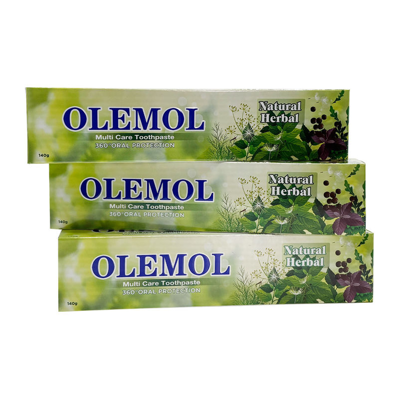 OLEMOL Multi White Toothpaste 90g - فرمول Max Whitening & Stain Removal برای روشن کردن موثر دندان ها و مراقبت های روزانه دهان