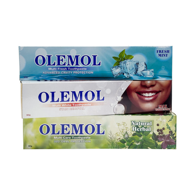 OLEMOL Natural Herbal Multi Care خمیر دندان 140g - 360° حفاظت از دهان