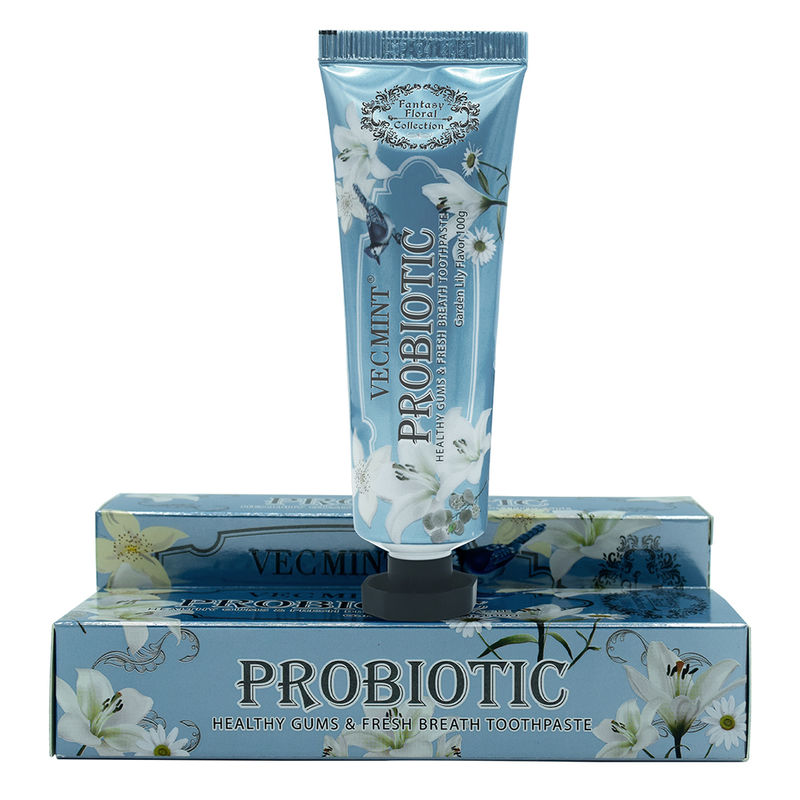 جعبه لوله کارتن مراقبت دهان خمیر دندان برای اثر سفید کنندگی ملایم و خمیر در بسته بندی سفید کننده