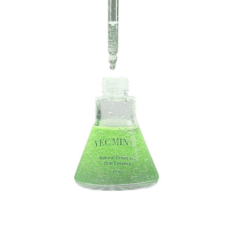 VECMINT چای سبز طبیعی گیاهان ادویه دهان - مراقبت از دهان غلظت سرم برای بهداشت دهان روزانه 50 میلی لیتر عمده فروشی