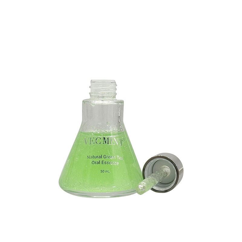 VECMINT چای سبز طبیعی گیاهان ادویه دهان - مراقبت از دهان غلظت سرم برای بهداشت دهان روزانه 50 میلی لیتر عمده فروشی