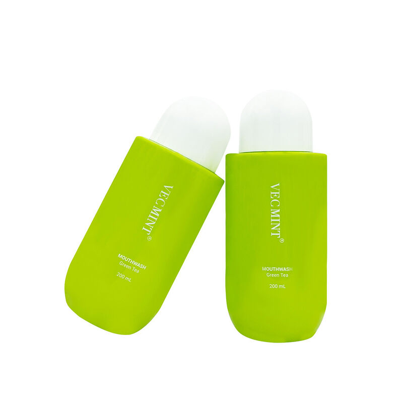 شستشوی دهان چای سبز بدون مواد شیمیایی VECMINT - شستشوی دهان تازه طبیعی طولانی مدت (200ml)