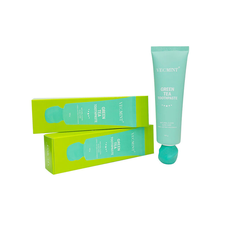 خمیر دندان سبز تازه و تمام روزه VECMINT - 100٪ مواد طبیعی، کاملا طبیعی پاک و افزایش تازگی مراقبت از دهان (100 گرم)