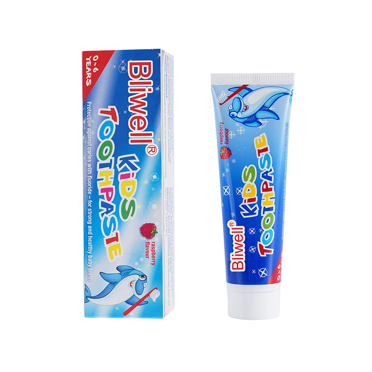 خمیر دندان کودکان ارگانیک 50G ODM محافظ حفره برای 9 ماهگی